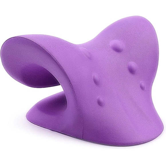 Neck and Shoulder Relaxer, Cervical Traction Device for TMJ Pain Relief - Picture 4 of 7